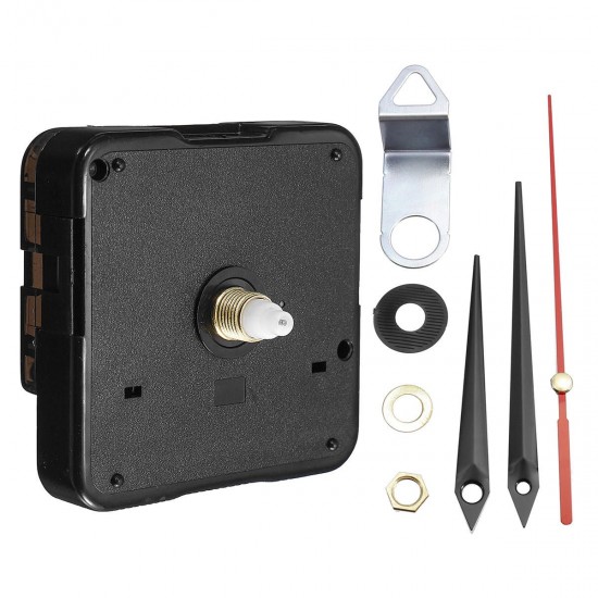 13mm DIY Wall Quartz Silent Clock Movement Mechanism Module DIY Kit Hour Minute Second 13mm DIY Wall Quartz Silent Clock Movement Mechanism Module DIY Kit Hour Minute Second