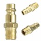 1/4 BSP Euro Quick Coupler Air Line Hose Compressor Fittings Connector Tool 1/4 BSP Euro Quick Coupler Air Line Hose Compressor Fittings Connector Tool