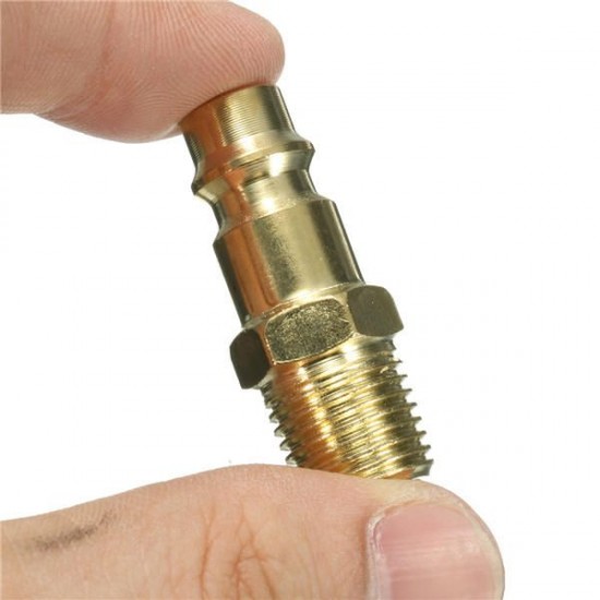 1/4 BSP Euro Quick Coupler Air Line Hose Compressor Fittings Connector Tool 1/4 BSP Euro Quick Coupler Air Line Hose Compressor Fittings Connector Tool
