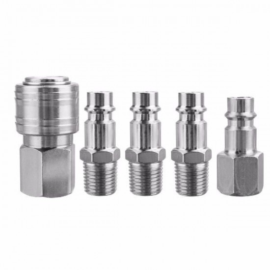 1/4 EURO Air BSP Hose Compressor Tail Airline Fitting Quick Connector Release 1/4 EURO Air BSP Hose Compressor Tail Airline Fitting Quick Connector Release