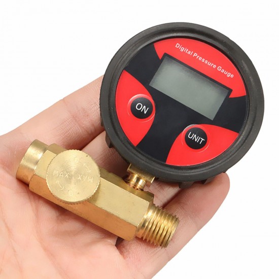 1/4 Inch 200PSI Air Pressure Regulator Gauge Pressure Regulating Valve For Spray Gun