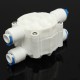 1/4 Inch 4 Way Auto Shut Off Valve For RO Reverse Osmosis Water Filter System