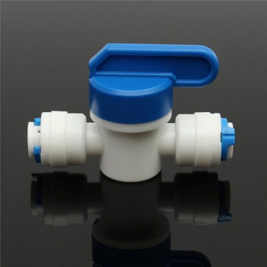 1/4 Inch Hose Quick Connection Ball Valve Aquarium System Fittings 1/4 Inch Hose Quick Connection Ball Valve Aquarium System Fittings