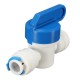 1/4 Inch Hose Quick Connection Ball Valve Aquarium System Fittings 1/4 Inch Hose Quick Connection Ball Valve Aquarium System Fittings