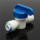1/4 Inch Hose Quick Connection Ball Valve Aquarium System Fittings 1/4 Inch Hose Quick Connection Ball Valve Aquarium System Fittings