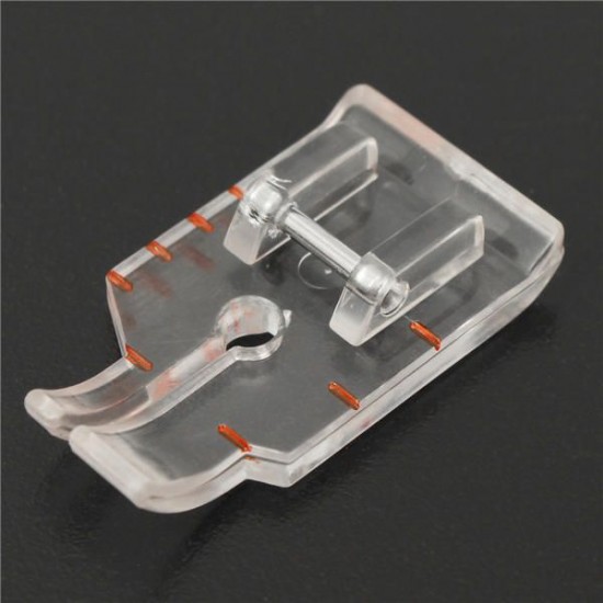 1/4 inch Quilting Patchwork Transparent Presser Foot for Low Shank Sewing Machine