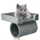 141cm Cat Climbing Training Frame Cat Platform Scratching Post Tree Scratcher Pole Gym House