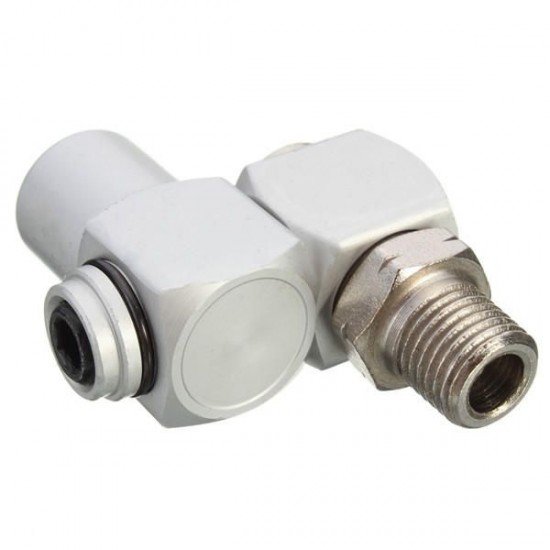 1/4Inch BSP Standard Thread Air Connector Fitting Universal Joint Adapter