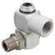 1/4Inch BSP Standard Thread Air Connector Fitting Universal Joint Adapter