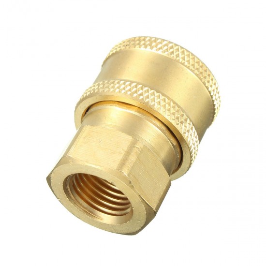 1/4Inch Quick Release To BSP1/4 Female Pressure Washer Hose Adaptor Coupling