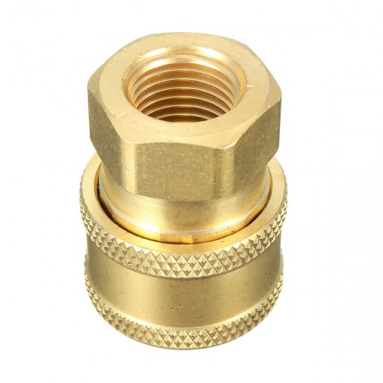 1/4Inch Quick Release To BSP1/4 Female Pressure Washer Hose Adaptor Coupling