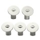 1.5 Inch Boat Deck Fill Filler Keyless Cap Marine 316 Stainless Steel Angled Neck 5 Labels