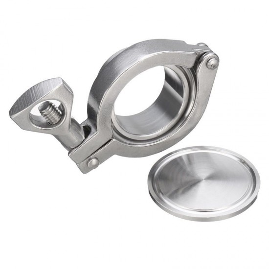 1.5 Inch Tri Clamp End Cap 304 Stainless Steel Sanitary End Cap 50.5mm Ferrule 1.5 Inch Tri Clamp End Cap 304 Stainless Steel Sanitary End Cap 50.5mm Ferrule