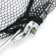 1.5/1.7/1.9/2.1m Telescopic Light Weight Folding Fishing Landing Net Mesh Pole Handle 3 Sections