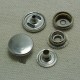 15/17mm Brass Bronze Snap Fastener Popper Press Stud Rivet Sewing Leather Buttons Craft