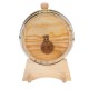 1.5/3L Wood Barrel Oak Brewing Vintage Keg Wines Whiskey Home Storage Holder 1.5/3L Wood Barrel Oak Brewing Vintage Keg Wines Whiskey Home Storage Holder