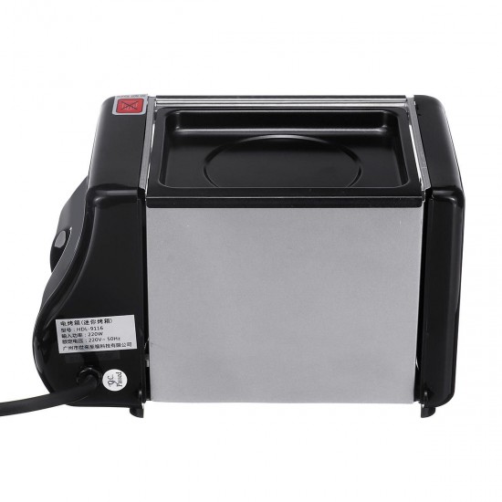 1.5L Electric Mini Oven Toaster Bread Baking Frying Pan Eggs Omelette Kitchen 1.5L Electric Mini Oven Toaster Bread Baking Frying Pan Eggs Omelette Kitchen