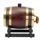 1.5L Oak Wine Barrel Wooden Keg with Spigot for Wine Beer Alcohol 1.5L Oak Wine Barrel Wooden Keg with Spigot for Wine Beer Alcohol