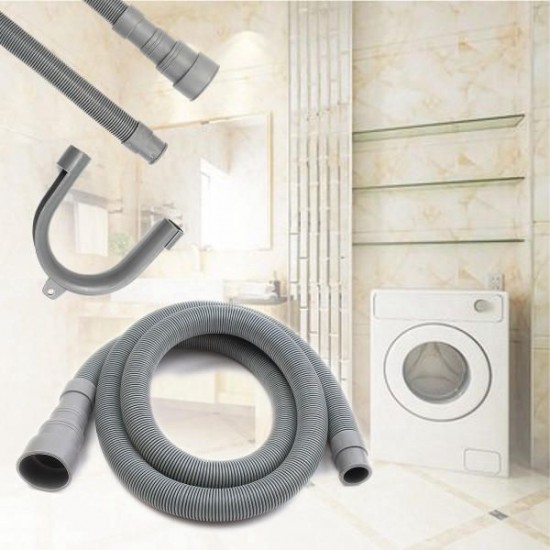 1.5M/2.5M/3M Washing Machine Dishwasher Drain Waste Hose Extension Pipe 1.5M/2.5M/3M Washing Machine Dishwasher Drain Waste Hose Extension Pipe