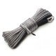 15m 7700LBs Synthetic Winch Line Cable Rope with Sheath ATV UTV Capstan Rope