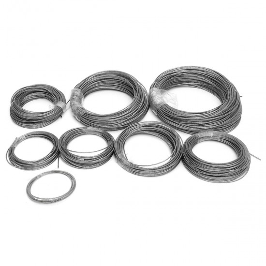 1.5mm Stainless Steel Wire Rope Tensile Diameter Structure Cable