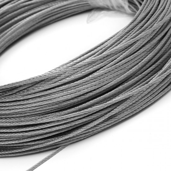 1.5mm Stainless Steel Wire Rope Tensile Diameter Structure Cable 1.5mm Stainless Steel Wire Rope Tensile Diameter Structure Cable