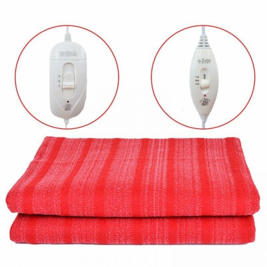 1.5x1.8m/2x1.8m 110V/220V Fast Heating Electric Heated Flannel Blanket Warmer With Controller