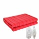 1.5x1.8m/2x1.8m 110V/220V Fast Heating Electric Heated Flannel Blanket Warmer With Controller