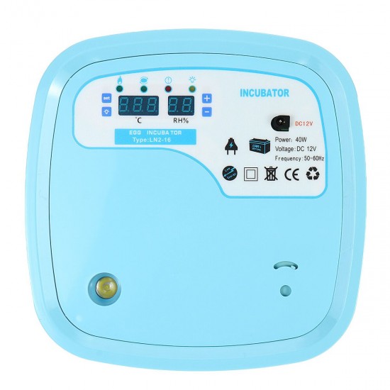 16 Eggs Automatic Egg Incubator Farm Hatchery Machine LCD Digital for Farm Chicken Quail Brooder Egg Incubator 16 Eggs Automatic Egg Incubator Farm Hatchery Machine LCD Digital for Farm Chicken Quail Brooder Egg Incubator