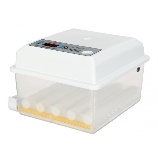 16 Eggs Egg Incubator Fully Automatic Incubators Intelligent Temperature Control Chicken Duck Goose Bird Eggs Digital Hatcher
