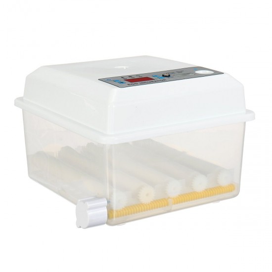 16 Eggs Egg Incubator Fully Automatic Incubators Intelligent Temperature Control Chicken Duck Goose Bird Eggs Digital Hatcher 16 Eggs Egg Incubator Fully Automatic Incubators Intelligent Temperature Control Chicken Duck Goose Bird Eggs Digital Hatcher