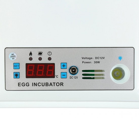 16 Eggs Egg Incubator Fully Automatic Incubators Intelligent Temperature Control Chicken Duck Goose Bird Eggs Digital Hatcher