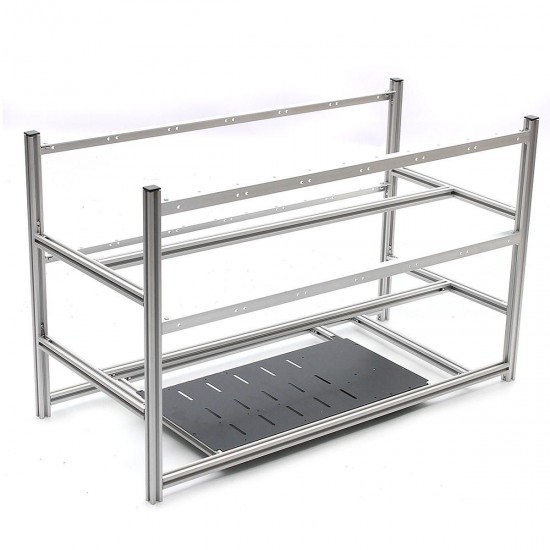 16 GPU Steel Coin Miner Mining Frame Steel Case LED Light With 24 Fans For ETH ZEC/BTB 16 GPU Steel Coin Miner Mining Frame Steel Case LED Light With 24 Fans For ETH ZEC/BTB