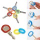16Pcs Mixed Silicone Keys Ring Hollow Caps Identifier Covers Topper Tags Indicator 16Pcs Mixed Silicone Keys Ring Hollow Caps Identifier Covers Topper Tags Indicator