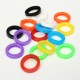 16Pcs Mixed Silicone Keys Ring Hollow Caps Identifier Covers Topper Tags Indicator 16Pcs Mixed Silicone Keys Ring Hollow Caps Identifier Covers Topper Tags Indicator