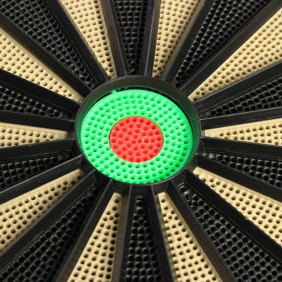 18 Inch Professional Electronic Dart Board Bullseye 4 LED Display 243 Play Methods 18 Inch Professional Electronic Dart Board Bullseye 4 LED Display 243 Play Methods