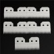 18 Teeth Ceramic Cutters Blades A5 Series Clipper Replacement 3Pcs 18 Teeth Ceramic Cutters Blades A5 Series Clipper Replacement 3Pcs