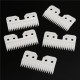 18 Teeth Ceramic Cutters Blades A5 Series Clipper Replacement 3Pcs 18 Teeth Ceramic Cutters Blades A5 Series Clipper Replacement 3Pcs