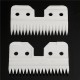 18 Teeth Ceramic Cutters Blades A5 Series Clipper Replacement 3Pcs 18 Teeth Ceramic Cutters Blades A5 Series Clipper Replacement 3Pcs