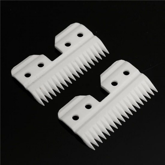 18 Teeth Ceramic Cutters Blades A5 Series Clipper Replacement 3Pcs 18 Teeth Ceramic Cutters Blades A5 Series Clipper Replacement 3Pcs