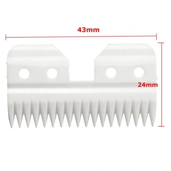 18 Teeth Ceramic Cutters Blades A5 Series Clipper Replacement 3Pcs 18 Teeth Ceramic Cutters Blades A5 Series Clipper Replacement 3Pcs