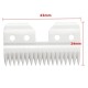 18 Teeth Ceramic Cutters Blades A5 Series Clipper Replacement 3Pcs 18 Teeth Ceramic Cutters Blades A5 Series Clipper Replacement 3Pcs