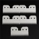 18 Teeth Ceramic Cutters Blades A5 Series Clipper Replacement 5Pcs