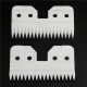 18 Teeth Ceramic Cutters Blades A5 Series Clipper Replacement 5Pcs