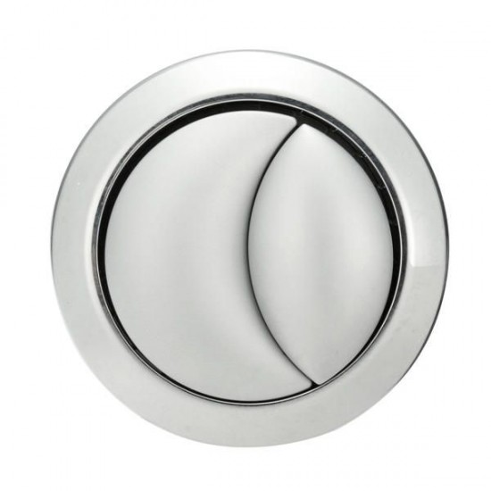 180mm ABS Plastic Silver Toilet Dual Flush Button Toilet Accessories