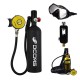 1L Scuba Oxygen Cylinder Air Tank Underwater Breathing Equipment Pump Tool Set Portable