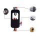 1L Scuba Oxygen Cylinder Air Tank Underwater Breathing Equipment Pump Tool Set Portable 1L Scuba Oxygen Cylinder Air Tank Underwater Breathing Equipment Pump Tool Set Portable