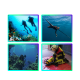 1L Scuba Oxygen Cylinder Air Tank Underwater Breathing Equipment Pump Tool Set Portable 1L Scuba Oxygen Cylinder Air Tank Underwater Breathing Equipment Pump Tool Set Portable