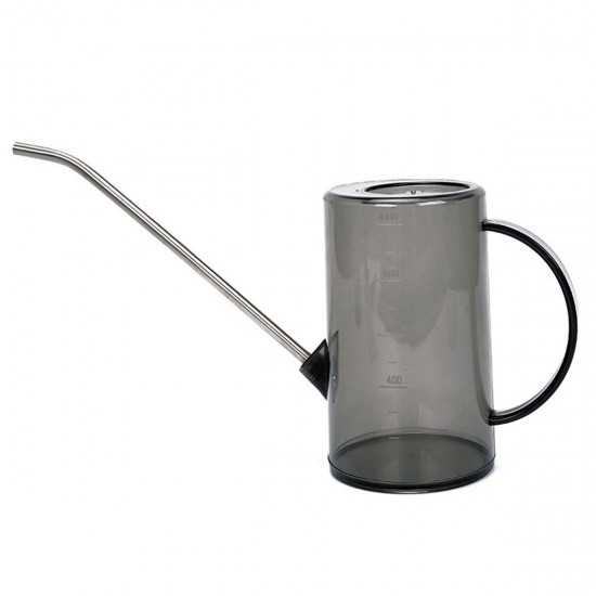 1L Watering Pot Long Mouth Bottle Stainless Steel Tube Garden Spout Plant Tool