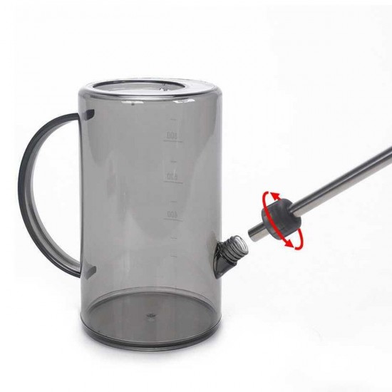 1L Watering Pot Long Mouth Bottle Stainless Steel Tube Garden Spout Plant Tool 1L Watering Pot Long Mouth Bottle Stainless Steel Tube Garden Spout Plant Tool